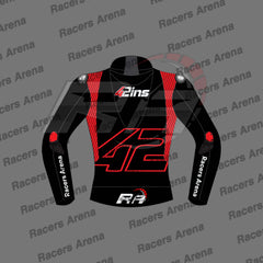 Alex Rins LCR Honda 2023 Winter Test Motorcycle Leather Racing Jacket Back