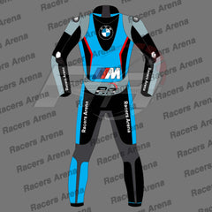 BMW Superbike Pro 2023 Motorbike Leather Race Suit Back