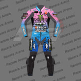 法比奥·夸塔拉罗 Yamaha 法国大奖赛 2024 摩托车皮革赛车服