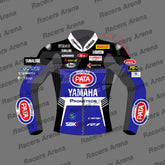Jonathan Rea Yamaha SBK 2024 Motorcycle Racing Jacket Front