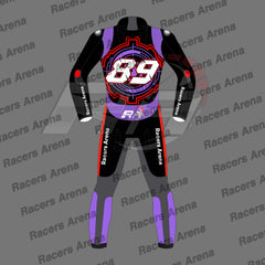 Jorge Martin Winter Test Motorcycle Leathers 2024 Back