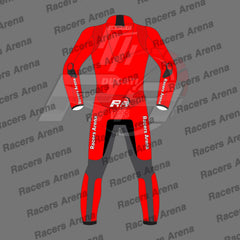 Marc Marquez Winter Test 2024 Motorcycle Leather Race Suit Back