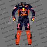Maverick Vinales KTM Red Bull MotoGP 2026 Race Leather Suit Front