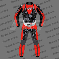 Pol Espargaro Winter Test 2023 Motorcycle Leather Race Suit Back