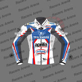 Raul Fernandez Aprilia MotoGP 2024 Motorbike Leather Race Jacket Front