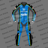 Raul Fernandez Aprilia Trackhouse MotoGP 2026 Leather Racing Suit Front