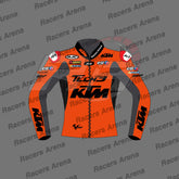 Raul Fernandez Tech3 KTM MotoGP 2022 Motorbike Leather Race Jacket Front