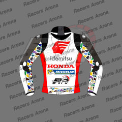 Takaaki Nakagami LCR Honda MotoGP 2022 Motorbike Leather Race Jacket Back