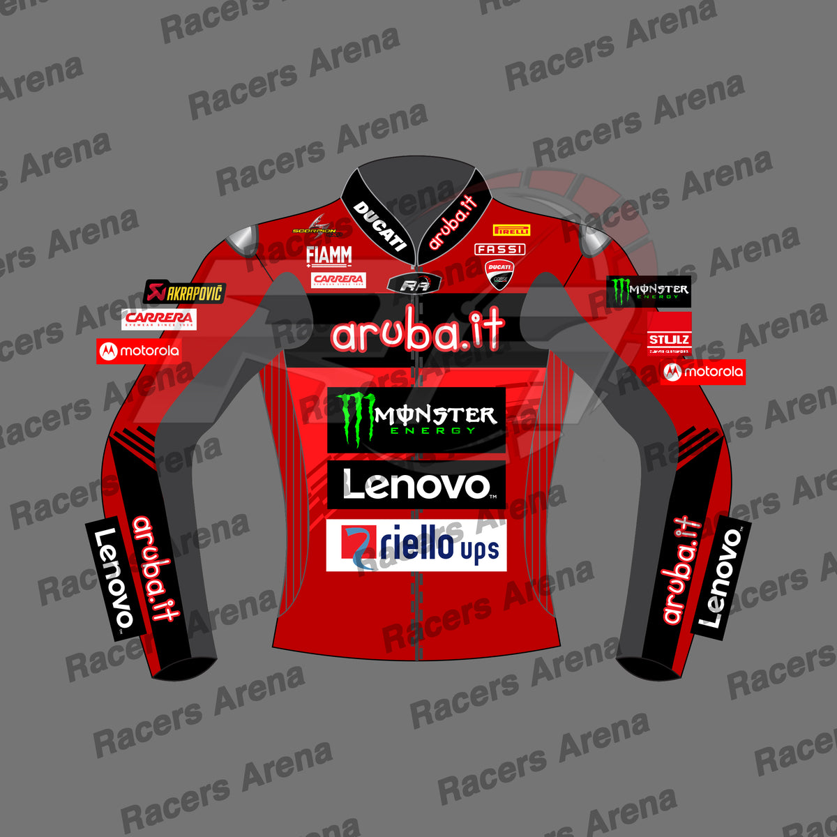 Alvaro Bautista Ducati SBK 2024 摩托车赛道赛车夹克