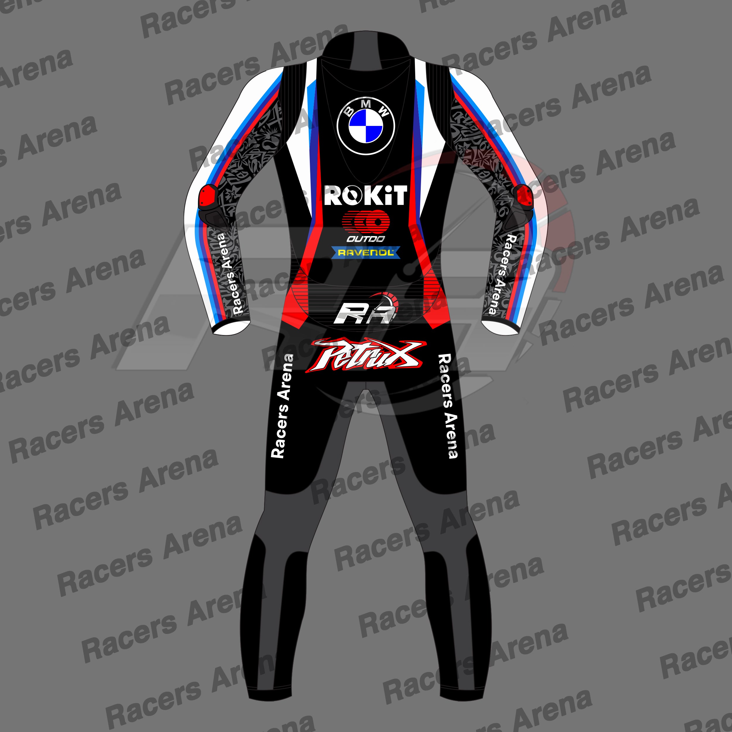 Danilo Petrucci BMW WSBK 2026 Biker Race Suit Back
