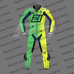 Franky Winter Test Leather Motorbike Suit 2024 Front