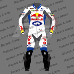 Jack Miller KTM White British GP 2024 Biker Leather Suit Front
