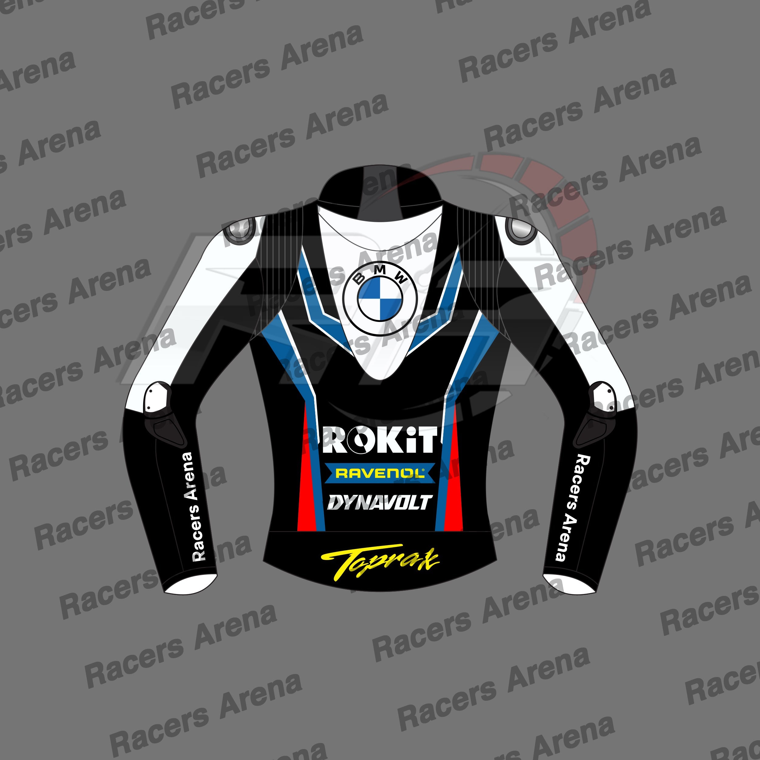 Toprak Razgatlıoğlu BMW 2024 Motorbike Leather Racing Jacket Back