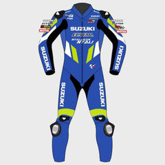 Alex Rins Suzuki Motorbike Leather Suit Front