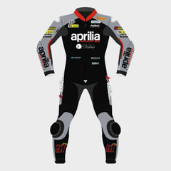 Jordi Torres Aprilia WSBK Leather Suit Front